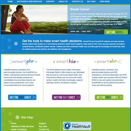 SmartPHR.com
Designed and Developed by Elevated Me