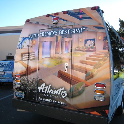 Full and Partial Vehicle Wraps and Graphics.