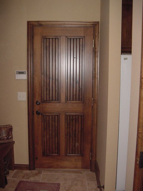 Custom Alder doors Edina Mn.