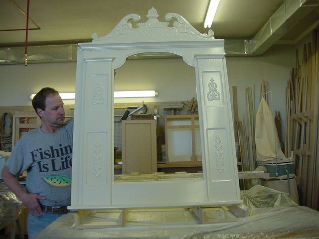 Custom mirrior frames