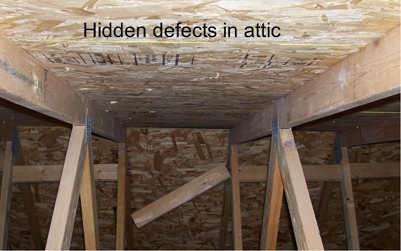 Poor workmanship like this may go unnoticed withou