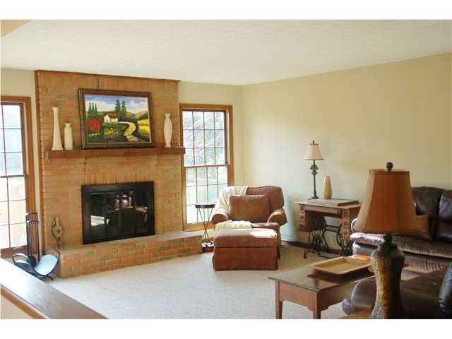 Family Room After Staging
