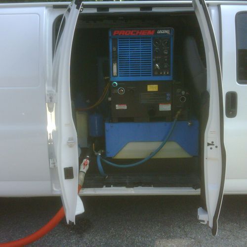 Carpet Cleaning Equipment "For Hire"