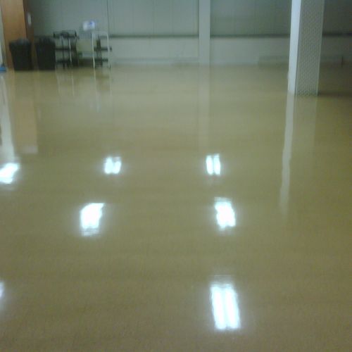 Completed Commercial Floor Strip/Wax (Church)