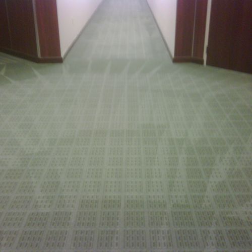 Completed Commercial Carpet Cleaning (Medical Faci