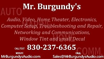 Mr Burgundy's Audio
