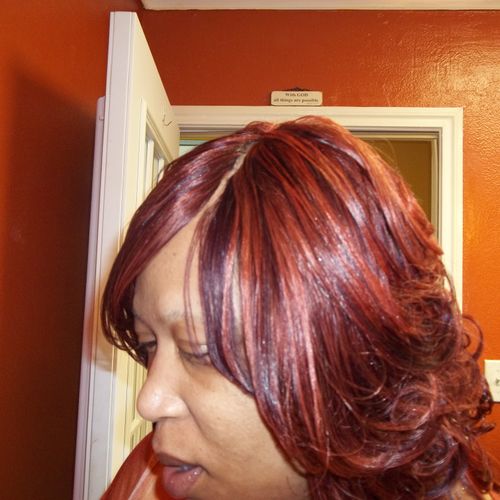 Invisible Part Sew-in