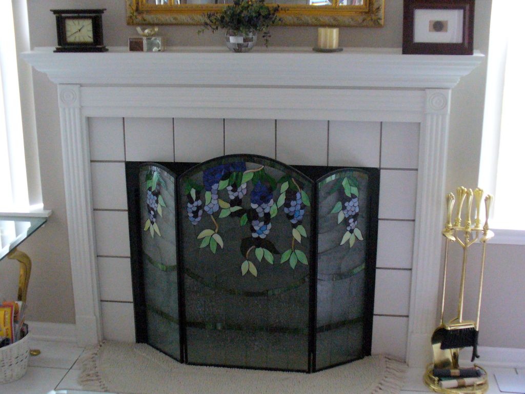 New Fireplace Surround and Mantle