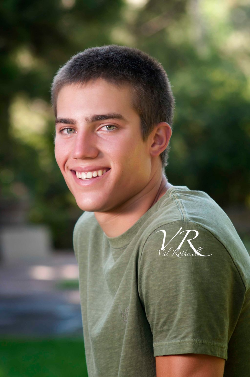 Boys take senior pictures too.