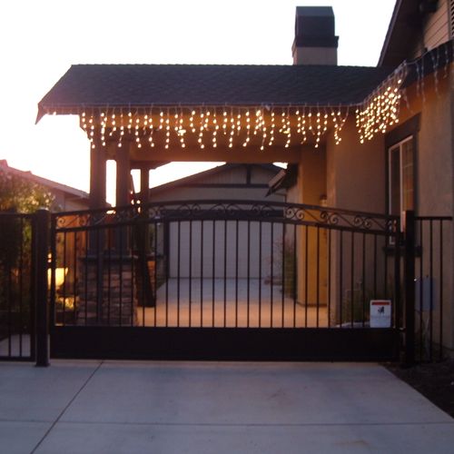 11 ft. Automated Driveway Gate - Livermore, CA