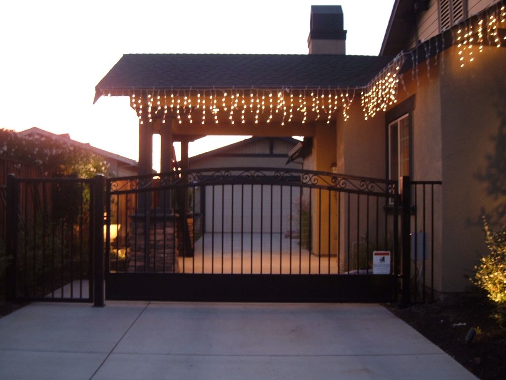 11 ft. Automated Driveway Gate - Livermore, CA