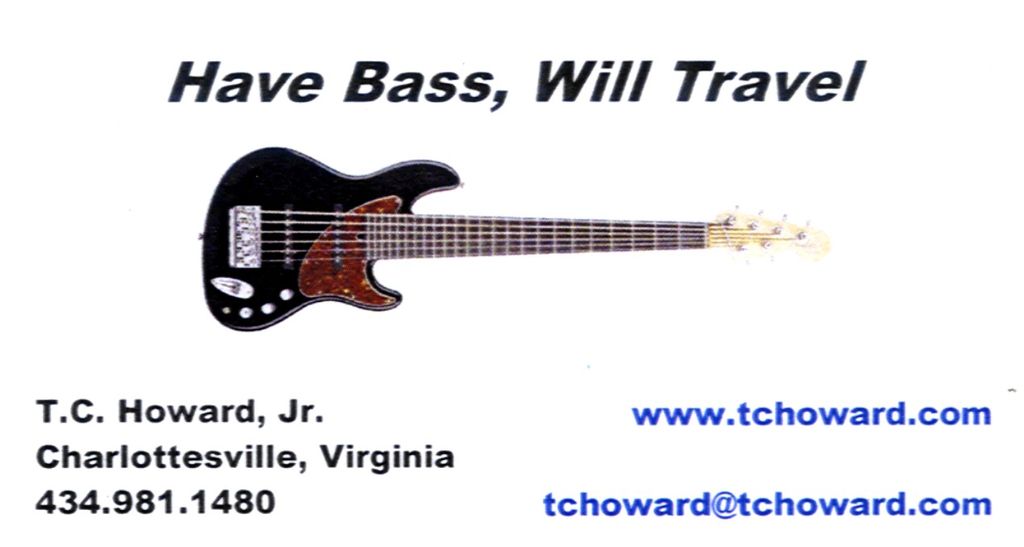 TC Howard, Bass Player For Hire