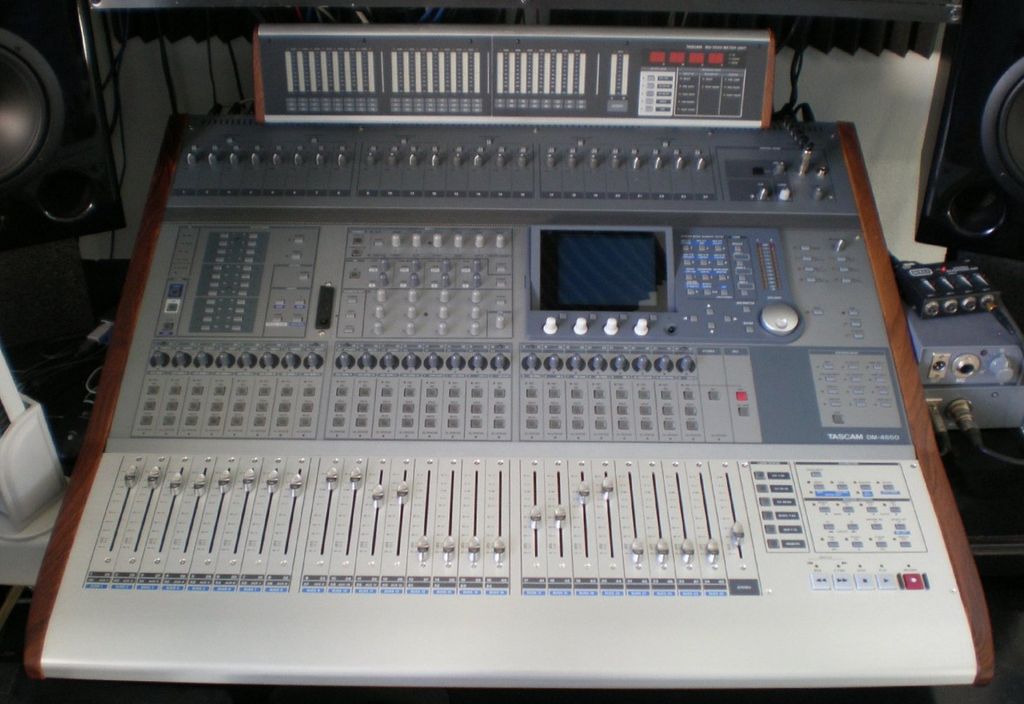Main Console - Tascam DM-4800