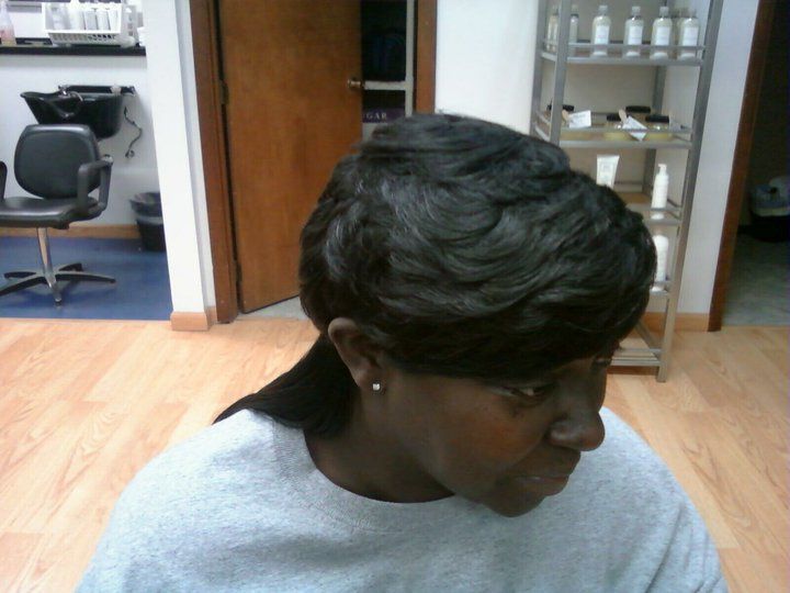 side view
