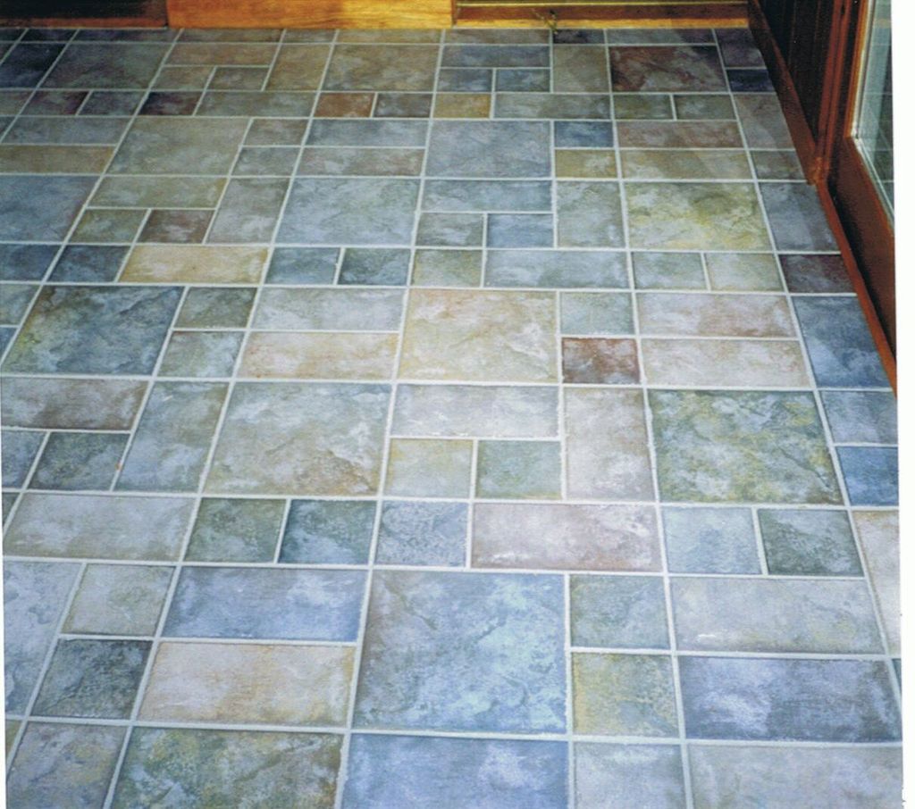 sun room floor 6x6, 6x12, 12x12, pattern installat