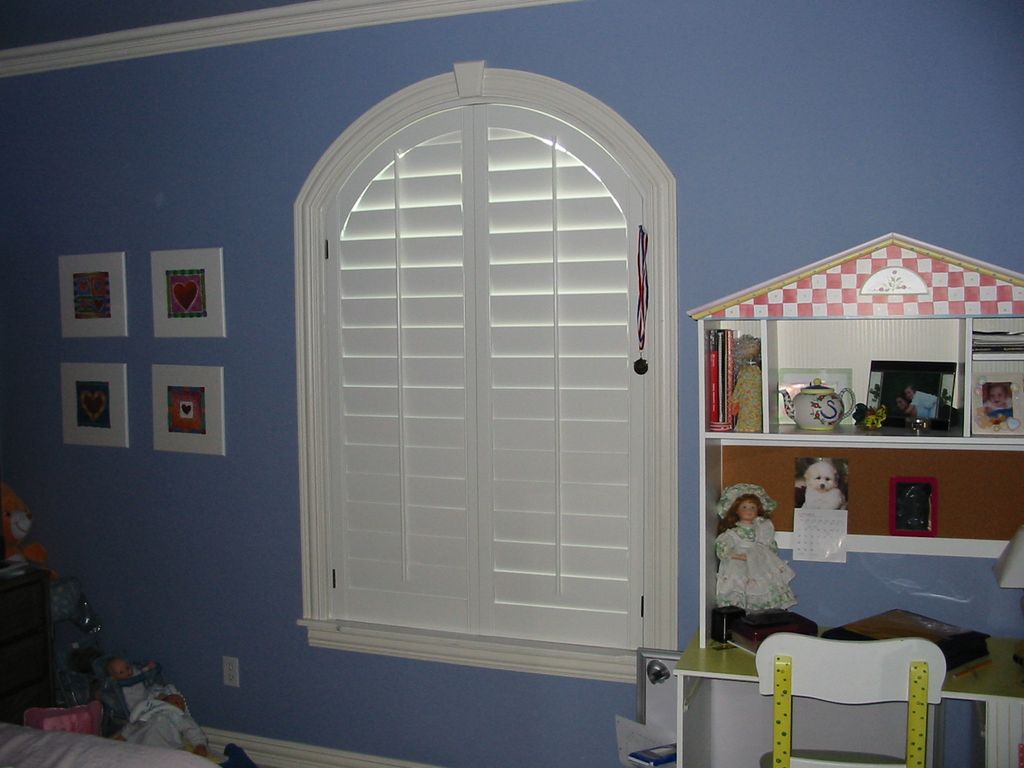 Custom Arched Shutter
