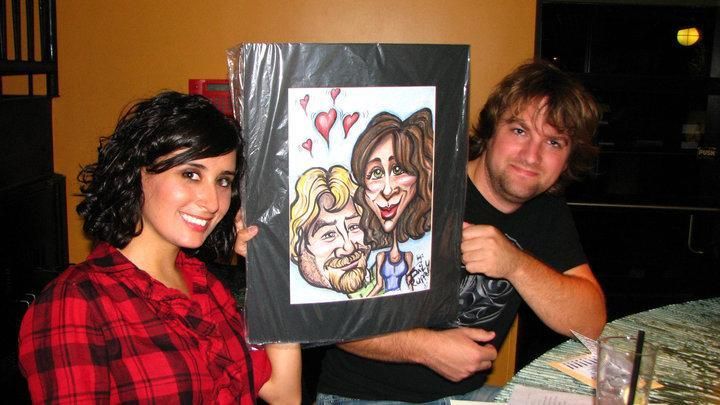 Caricatures make great gifts!