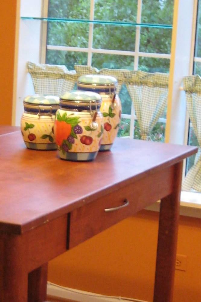 Stage your space to sell.