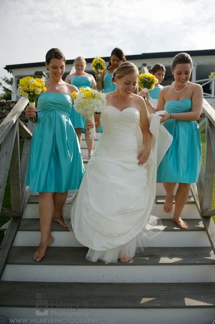 Gorgeous Girls.
M and D Block Island Wedding.