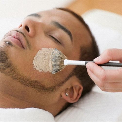 Face treatments for men, addressing ingrown hairs 