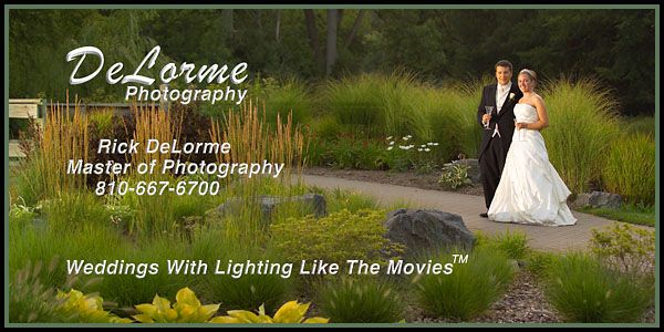 DeLorme Photography photographs weddings in Michig