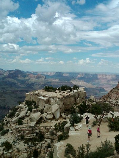 Grand Canyon Moran Point - Grand Canyon and Navajo