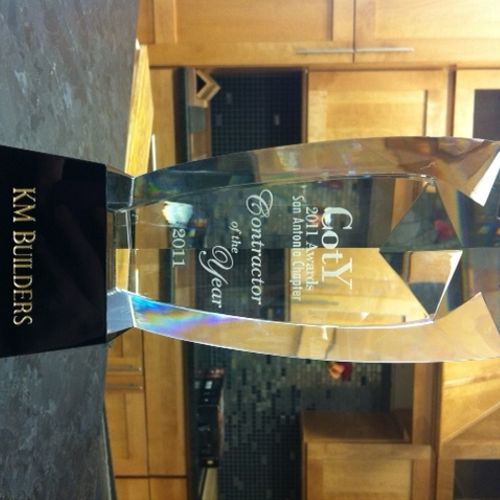 2011-2012 Contractor of The Year Award!