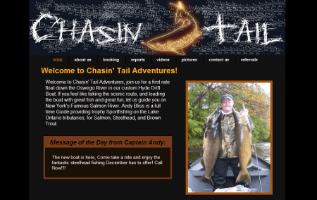 Chasin Tail Adventures Website