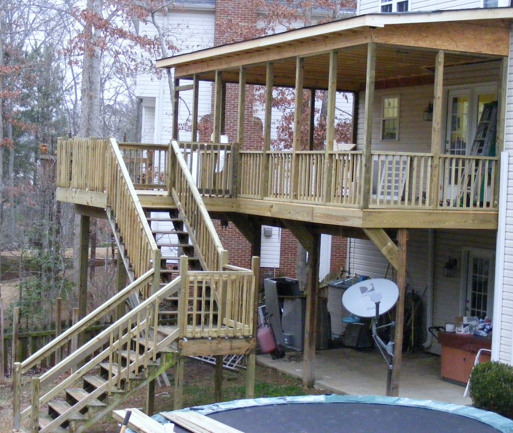 New Porch and Deck Extented