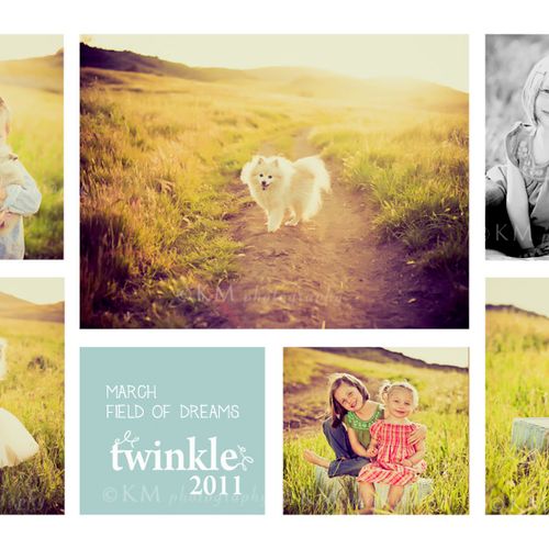 Monthly "Twinkle" children, pets, babies and more 