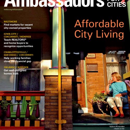 Ambassadors for Cities magazine cover