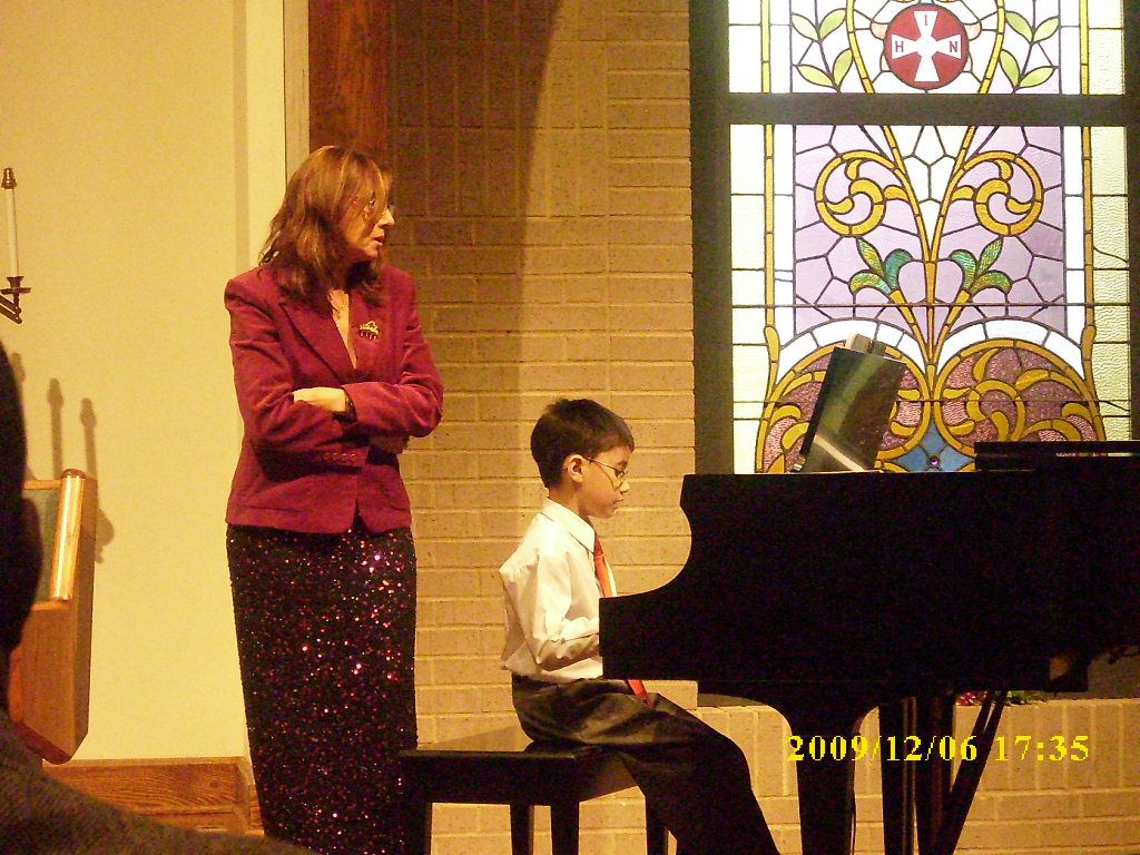 Christmas Recital Carina Tiotuico & piano prodigy 