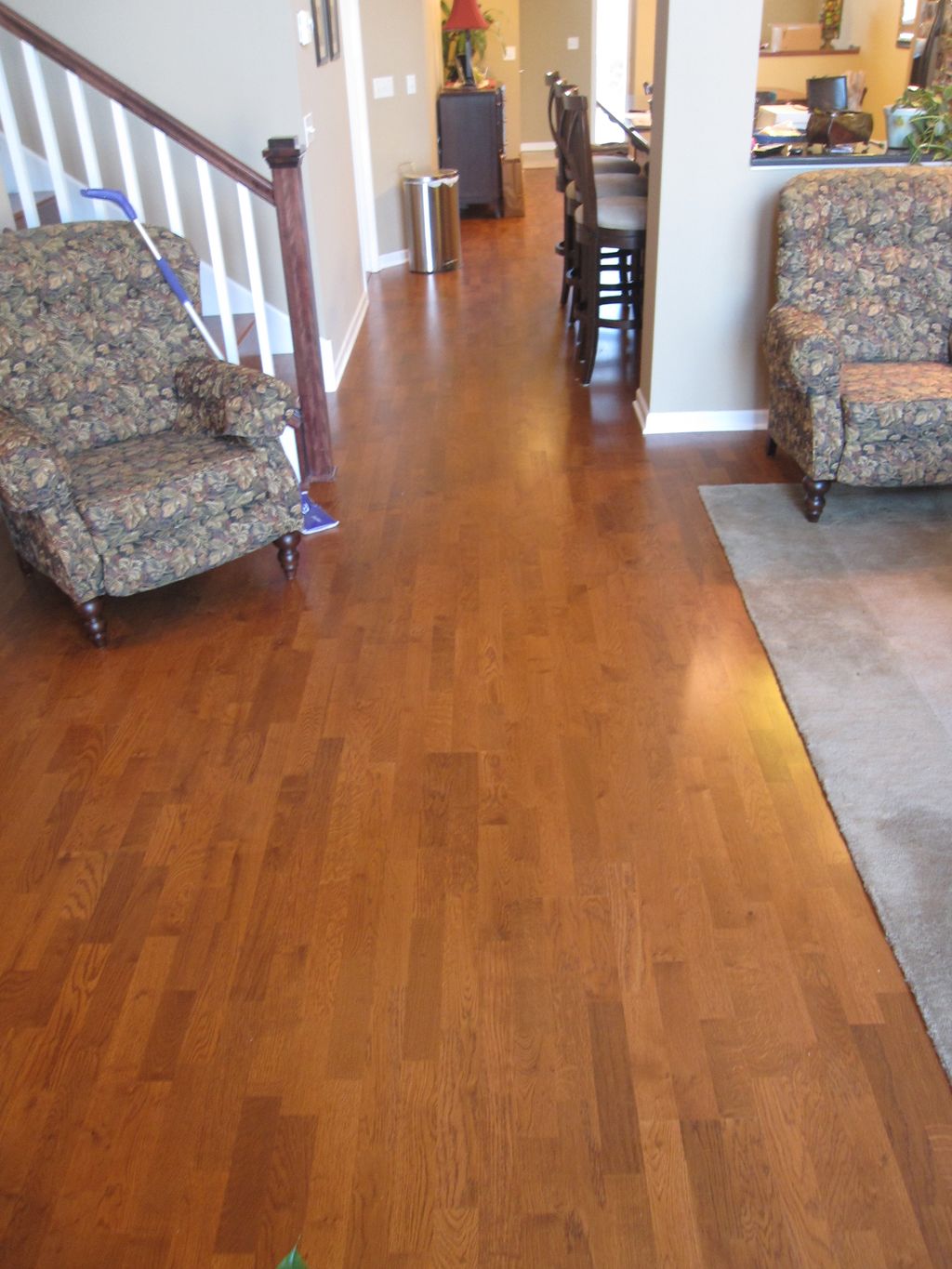 Kahrs Floating Floor Installed on the Main Level o