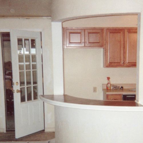 Kitchen and doors complete