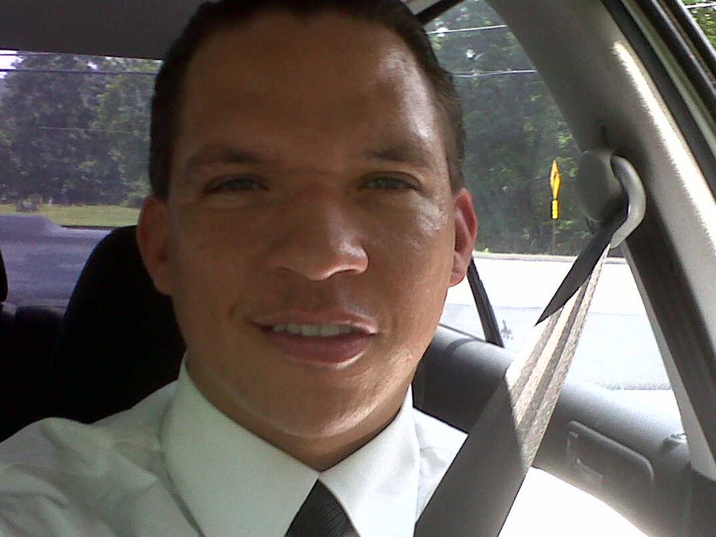 On my way to an appointment, Smiling all the way. 
