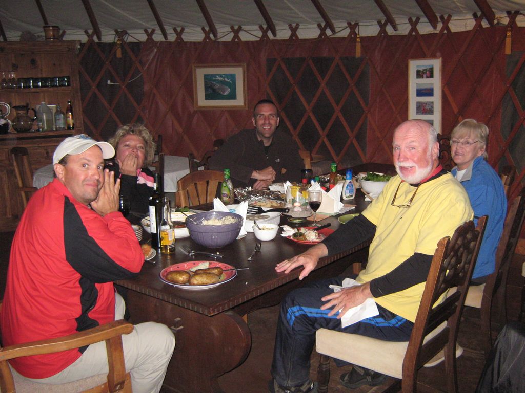 Delicious meals served at Las Animas.