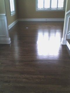 Our walnut stain project in Winter Park, Fl.