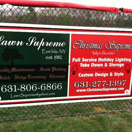 Our East Islip Booster Club Softball Sponsorship s