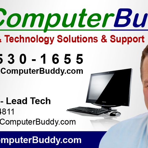 LAComputerBuddy business card front