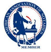 American Association of Notaries Member
"In God We