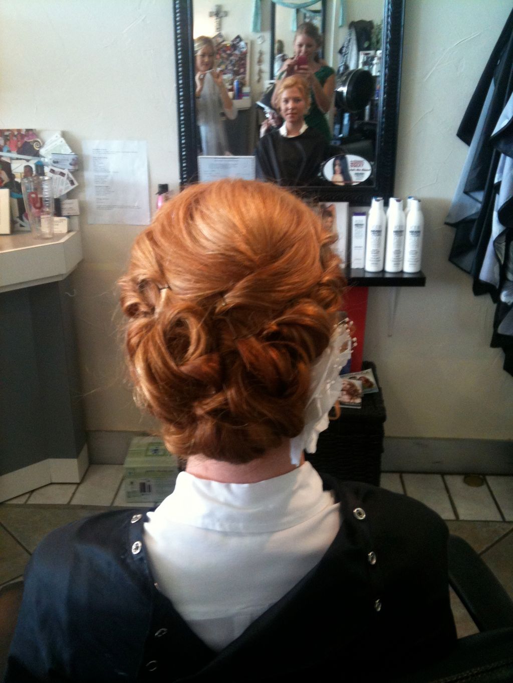 Wedding hair by Jenn
