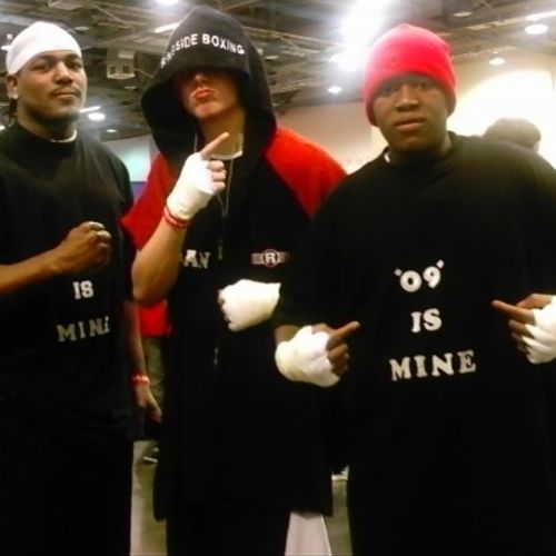 Some of the boxers in the "X"-Boxing Camp.