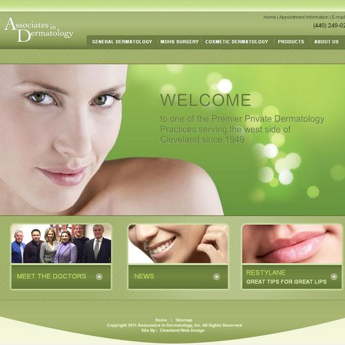 The client is a Dermatology treatment and care cen