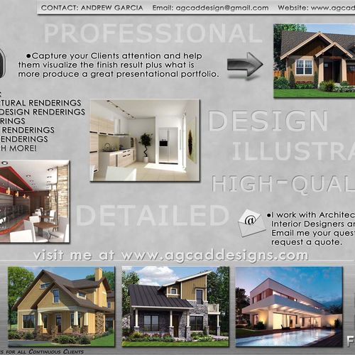 RESIDENTIAL & COMMERCIAL 3D RENDERING SERVICE