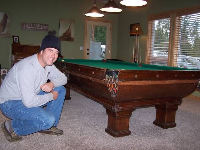 Happy customer with his 1909 Brunswick Saratoga