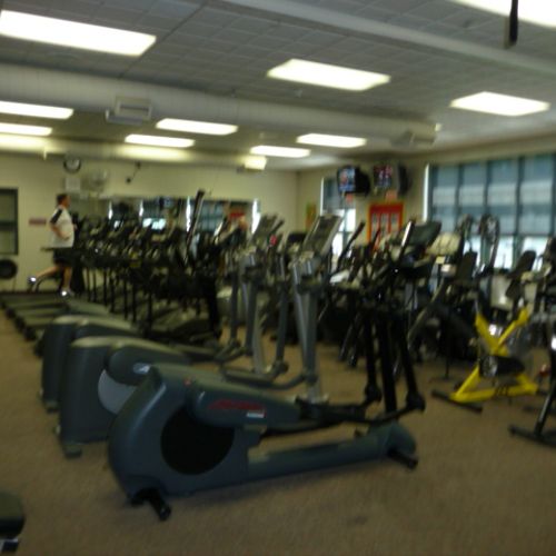 Work out facility with clean state of the art equi