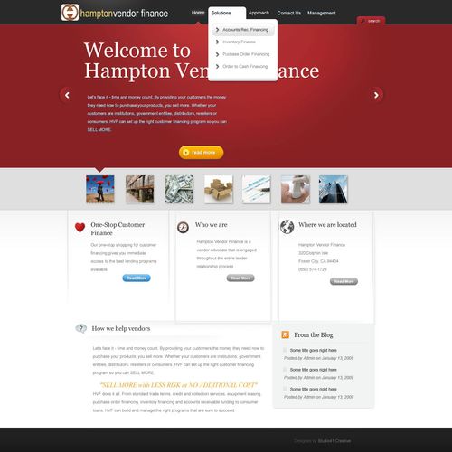 Client: Hampton Vendor Finance Project: Complete W