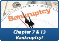 We handle Chapter 7, Chapter 11, and Chapter 13 Ba