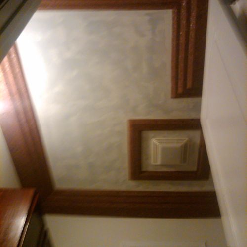 EIFS TerraNeo trim lymestone ceiling sandpebble fi
