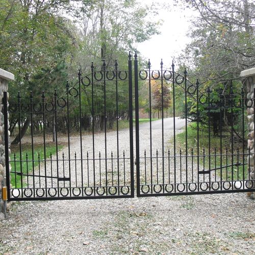 Custom fabricated gates